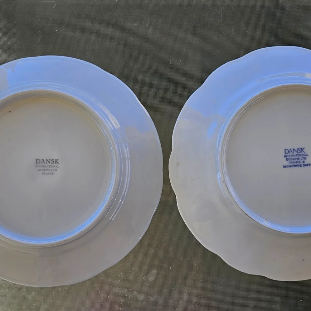 Dansk International France Dessert/Salad Plates Vintage Ivy, Berries & Vine